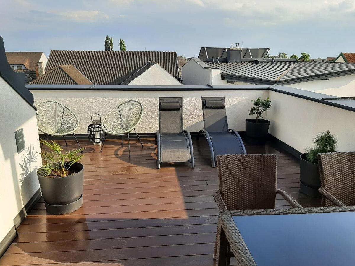 Penthouse Griemann 1 Mit Infrarotkabine Und Eigener Dachterrasse Fuer Max 4 Personen Illmitz Exterior photo